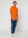 Рубашка поло мужская Virma Light, оранжевая фото 17