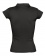 Рубашка поло женская без пуговиц Pretty 220, черная фото 3