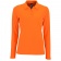 Рубашка поло женская с длинным рукавом Perfect LSL Women, оранжевая фото 7