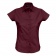 Рубашка женская с коротким рукавом Excess, бордовая фото 1