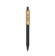 Ручка из переработанного ABS-пластика GRS с бамбуковым клипом фото 4