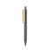 Ручка из переработанного ABS-пластика GRS с бамбуковым клипом фото 1