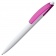 Ручка шариковая Bento, белая с розовым фото 4