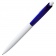 Ручка шариковая Bento, белая с синим фото 2