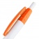 Ручка шариковая Champion ver.2, белая с оранжевым фото 5