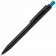 Ручка шариковая Chromatic, черная с голубым фото 1
