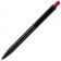 Ручка шариковая Chromatic, черная с красным фото 4