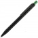 Ручка шариковая Chromatic, черная с зеленым фото 2