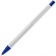 Ручка шариковая Chromatic White, белая с синим фото 3
