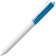 Ручка шариковая Hint Special, белая с голубым фото 1