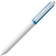Ручка шариковая Hint Special, белая с голубым фото 5