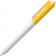 Ручка шариковая Hint Special, белая с желтым фото 2