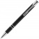 Ручка шариковая Keskus Soft Touch, черная фото 5