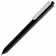 Ручка шариковая Pigra P03 Mat, черная с белым фото 1