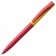 Ручка шариковая Pin Fashion, красно-желтый металлик фото 1