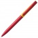 Ручка шариковая Pin Fashion, красно-желтый металлик фото 3