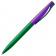 Ручка шариковая Pin Fashion, зелено-фиолетовый металлик фото 5