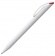 Ручка шариковая Prodir DS3 TMM-X, белая с красным фото 4