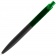 Ручка шариковая Prodir QS01 PRT-P Soft Touch, черная с зеленым фото 6