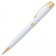 Ручка шариковая Razzo Gold, белая фото 6