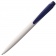 Ручка шариковая Senator Dart Polished, бело-синяя фото 2