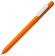 Ручка шариковая Swiper, оранжевая с белым фото 3