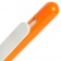 Ручка шариковая Swiper, оранжевая с белым фото 5