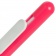 Ручка шариковая Swiper, розовая с белым фото 2