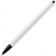 Ручка шариковая Tick, белая с черным фото 1