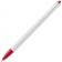 Ручка шариковая Tick, белая с красным фото 3