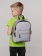 Рюкзак детский Manifest из светоотражающей ткани, серый фото 8