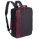 Рюкзак для ноутбука 2 в 1 twoFold, серый с бордовым фото 10
