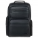 Рюкзак для ноутбука Santiago с кожаной отделкой, черный фото 3