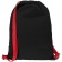 Рюкзак Nock, черный с красной стропой фото 4
