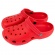 Сабо женские Krokki, красные фото 1