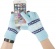 Сенсорные перчатки Snowflake, голубые фото 4