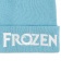 Шапка детская с вышивкой Frozen, голубая фото 9