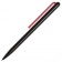 Шариковая ручка GrafeeX в чехле, черная с красным фото 4