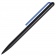Шариковая ручка GrafeeX в чехле, черная с синим фото 1