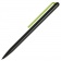 Шариковая ручка GrafeeX в чехле, черная с зеленым фото 3