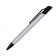 Шариковая ручка Grunge, серебряная фото 1