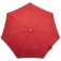 Складной зонт Alu Drop S, 3 сложения, 7 спиц, автомат, красный фото 4