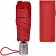 Складной зонт Alu Drop S, 4 сложения, автомат, красный фото 3