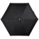 Складной зонт Alu Drop S, 5 сложений, механический, черный фото 3