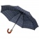Складной зонт Wood Classic S, синий в клетку фото 3