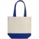 Сумка для покупок на молнии Shopaholic Zip, неокрашенная с синим фото 2