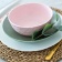 Тарелка суповая Club Organic, розовая фото 2