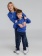 Толстовка с капюшоном детская Kirenga Kids, ярко-синяя фото 11