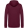 Толстовка с капюшоном унисекс Hoodie, бордовая фото 5