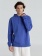 Толстовка с капюшоном унисекс Hoodie, ярко-синий меланж фото 17